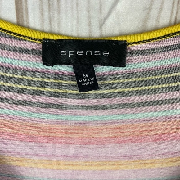 Spense Striped Sleeveless Empire Waist Shift Dress Women’s Size Medium - Picture 3 of 8